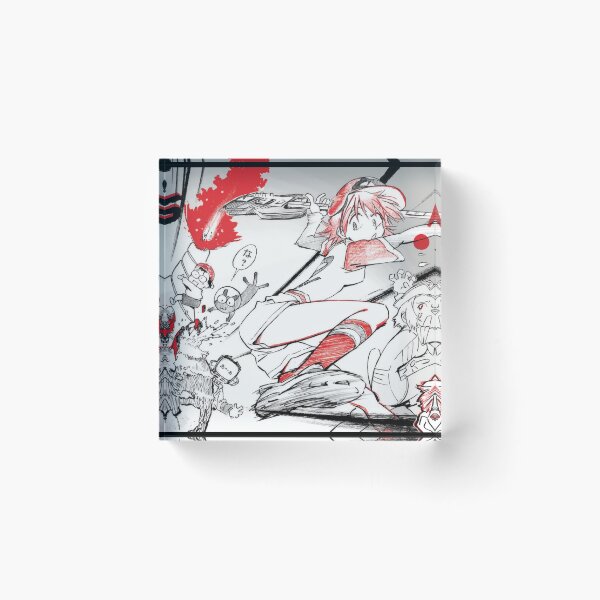 Item preview, FLCL (The FLCL Archives) Illustration designed and sold by Fire TheMann.
