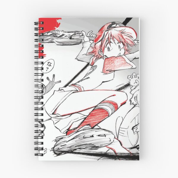 Item preview, FLCL (The FLCL Archives) Illustration designed and sold by Fire TheMann.