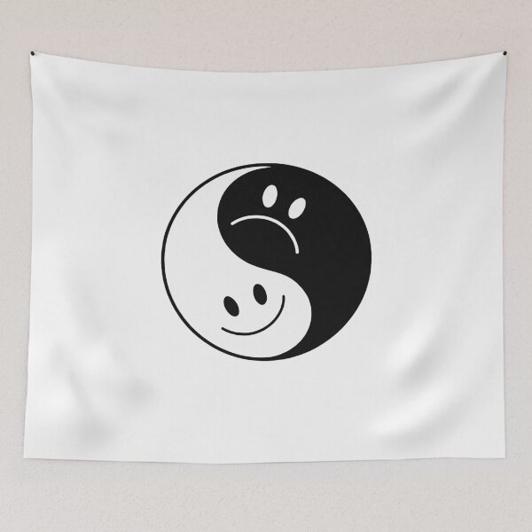 Item preview, Yin Yang Smiley Faces designed and sold by jkrphoto.