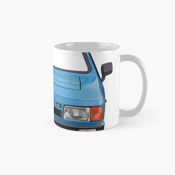 Item preview, blue 3 wheeled retro British car robin designed and sold by Theoldgirl900.