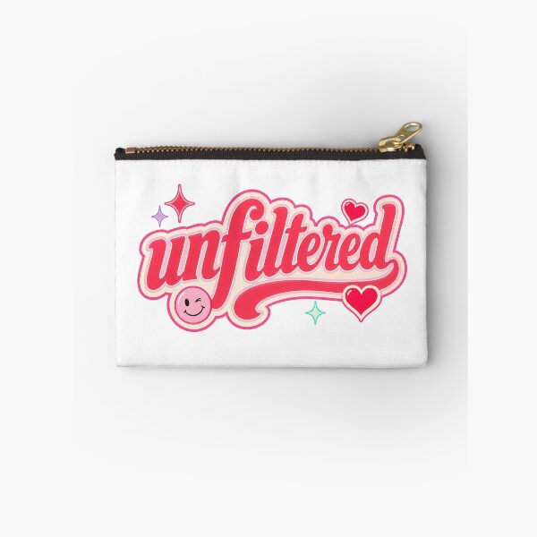 Item preview, Unfiltered Cute Girly Typography Design designed and sold by RedCircleArt.