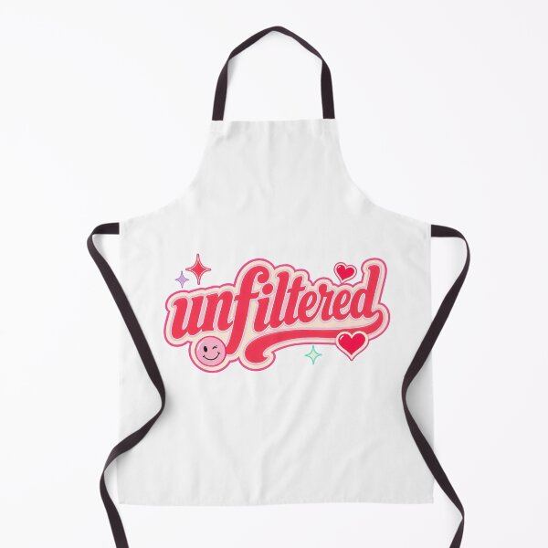 Item preview, Unfiltered Cute Girly Typography Design designed and sold by RedCircleArt.