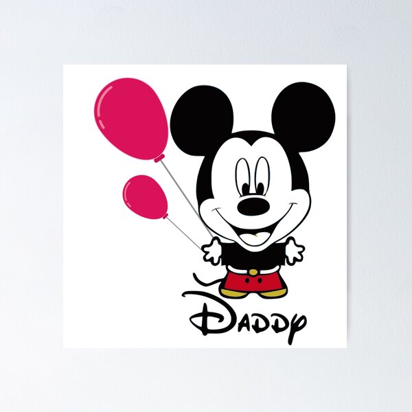 Item preview, Daddy Mouse Birthday Celebration designed and sold by Magico Paco.