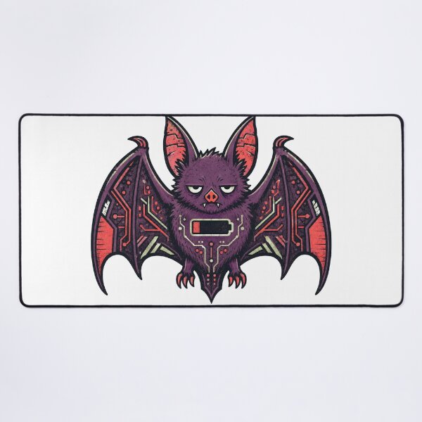 Item preview, Low-Battery Bat – Power Warning Creature designed and sold by yagniikd-.
