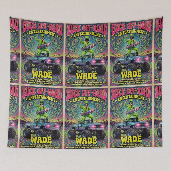 Item preview, Buck Off-Road: Psychedelic 60s - WADE designed and sold by PESCORAN.