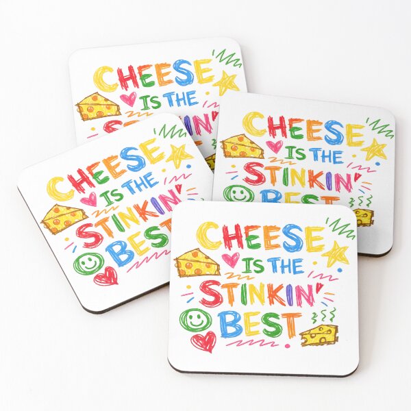Item preview, Cheese Is The Stinkin Best Cheese Lover designed and sold by RockFireMerch.