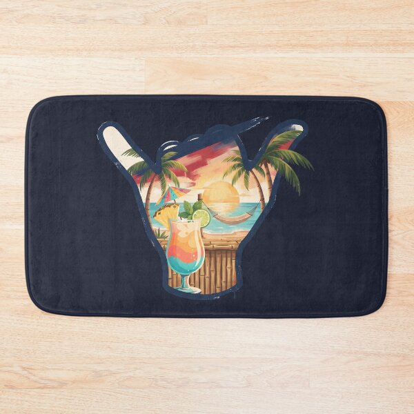 Item preview, USA Shaka Sunset Beach Bar Tropical Cocktail designed and sold by MythicCotton.