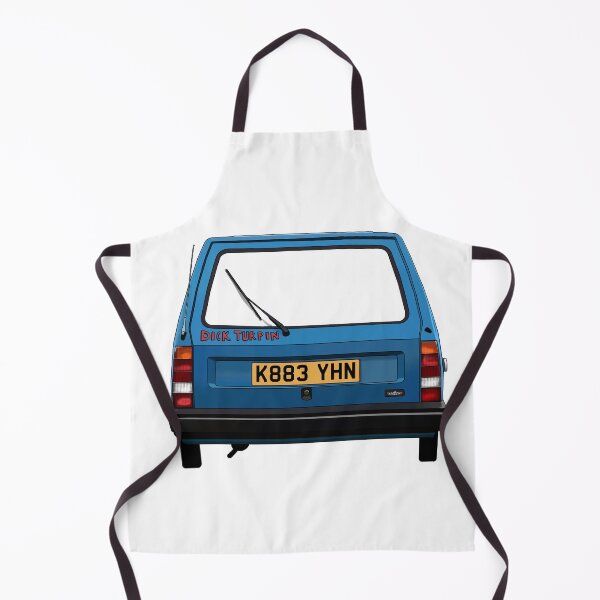 Item preview, Dick Turpin blue 3 wheeled retro British car robin designed and sold by Theoldgirl900.