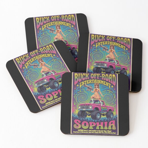Item preview, Buck Off-Road: Psychedelic 60s - SOPHIA  designed and sold by PESCORAN.