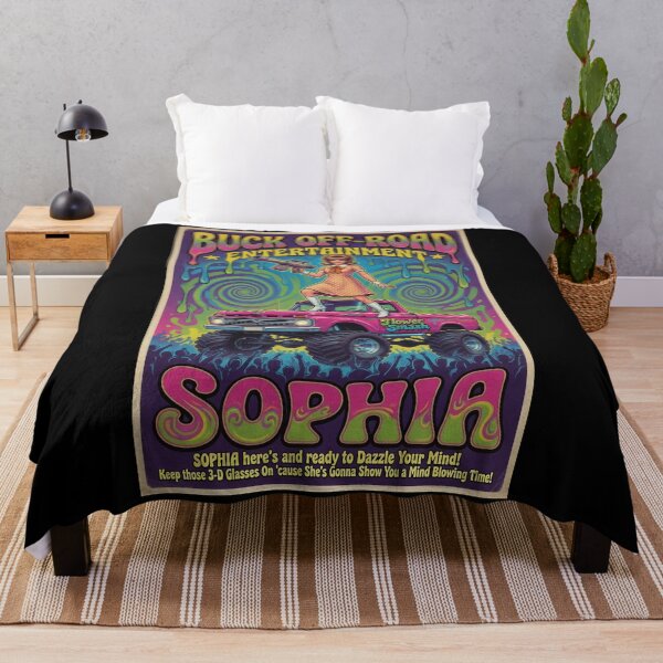 Item preview, Buck Off-Road: Psychedelic 60s - SOPHIA designed and sold by PESCORAN.