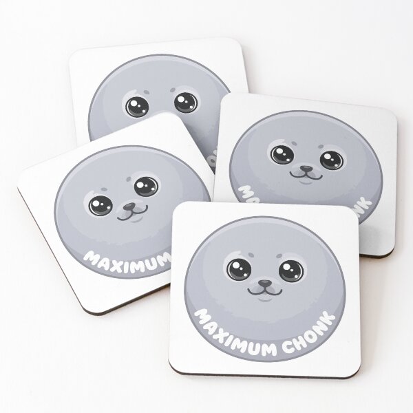 Item preview, Maximum Chonk Baikal Seal Kawaii Nerpa Meme designed and sold by Arc2020.
