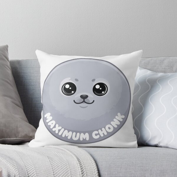Item preview, Maximum Chonk Baikal Seal Kawaii Nerpa Meme designed and sold by Arc2020.