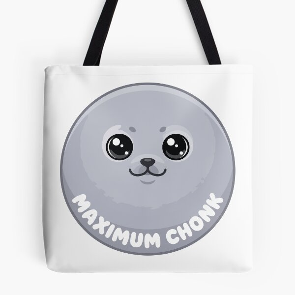 Item preview, Maximum Chonk Baikal Seal Kawaii Nerpa Meme designed and sold by Arc2020.