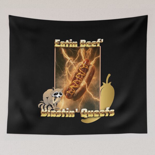 Item preview, Eatin Beef Blastin Queefs Funny Colorful Design For Woman designed and sold by DarkRelicStudio.