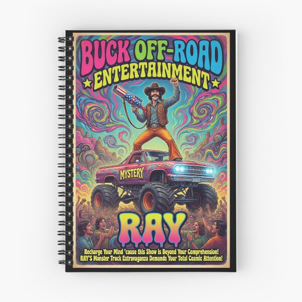 Item preview, Buck Off-Road: Psychedelic 60s - RAY designed and sold by PESCORAN.