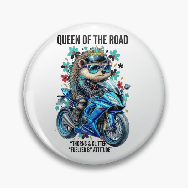 Artikelvorschau, Queen Of The Road - Thorns Glitter Attitude Flowers entworfen und verkauft von Hellulandia - no nää ny vaa o tämmöne.