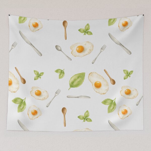 Item preview, A breakfast pattern designed and sold by The Blue Crane Co..