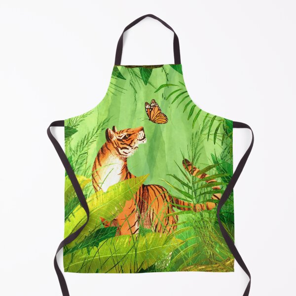 Item preview, Two of a Kind - Bengal Tiger and Common Tiger Butterfly designed and sold by Lauren Pletinckx.