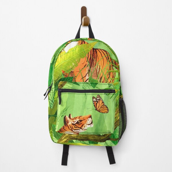 Item preview, Two of a Kind - Bengal Tiger and Common Tiger Butterfly designed and sold by Lauren Pletinckx.