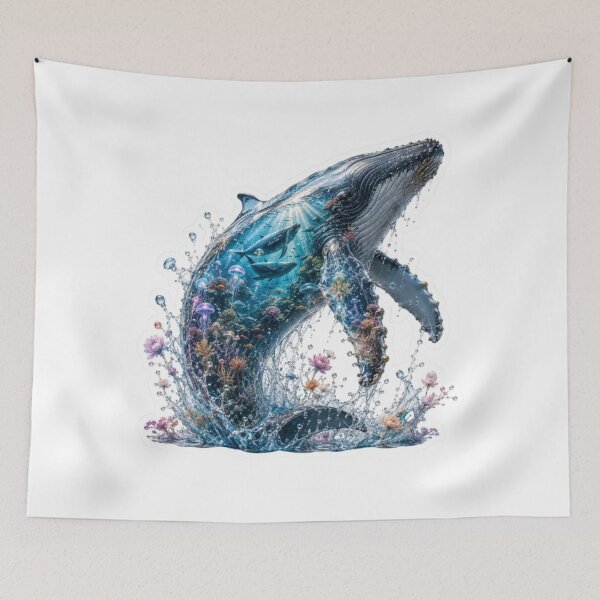 Item preview, Ocean Within the Majestic Whale designed and sold by Snurly.