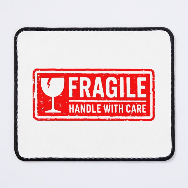 Item preview, Fragile Handle With Care Grunge Stamp designed and sold by VectorForge Studio.