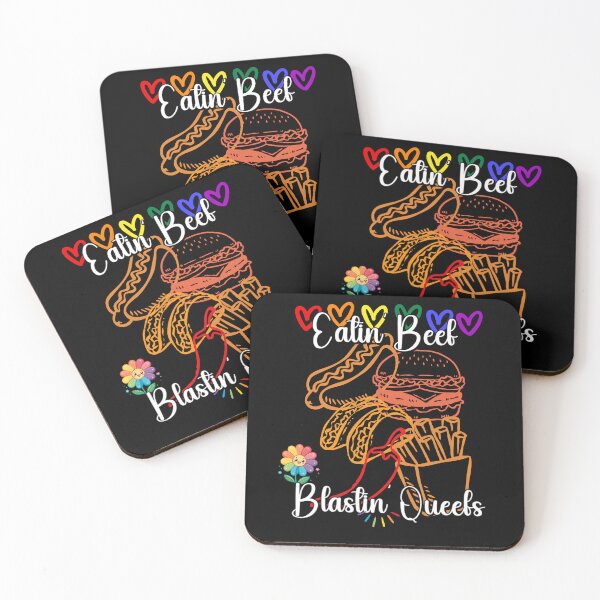 Item preview, Eatin Beef Blastin Queefs Funny Colorful Design For Woman designed and sold by DarkRelicStudio.