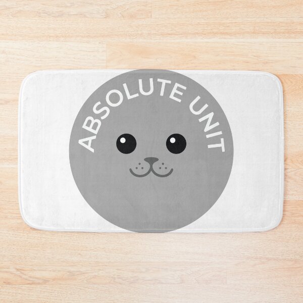 Item preview, Absolute Unit Minimalist Baikal Seal Round Nerpa designed and sold by Arc2020.