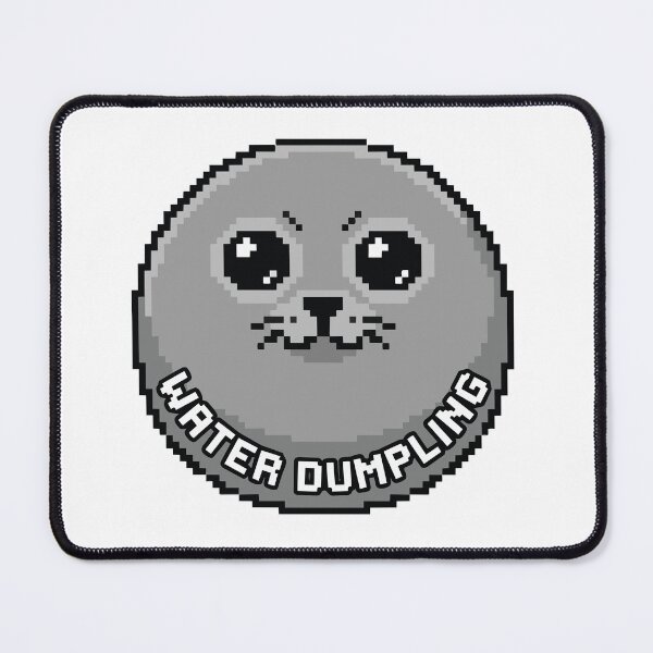 Item preview, Water Dumpling Pixel Art Baikal Seal Nerpa Meme designed and sold by Arc2020.