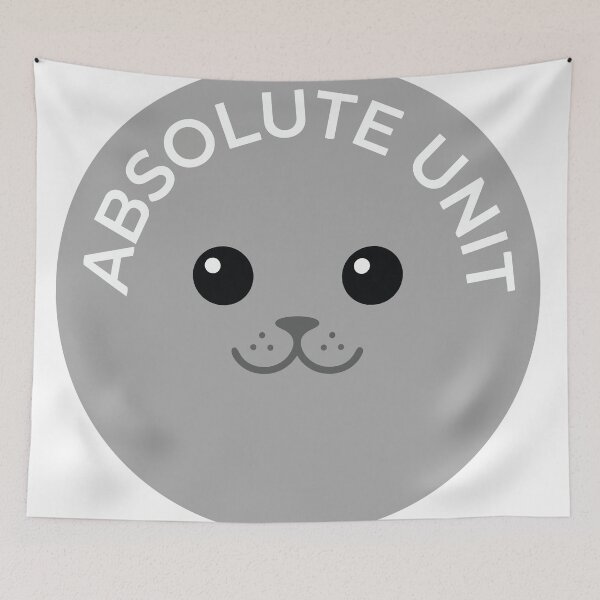 Item preview, Absolute Unit Minimalist Baikal Seal Round Nerpa designed and sold by Arc2020.