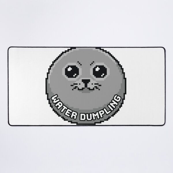 Item preview, Water Dumpling Pixel Art Baikal Seal Nerpa Meme designed and sold by Arc2020.