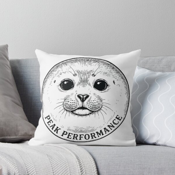Item preview, Peak Performance Funny Baikal Seal Vintage Art Nerpa designed and sold by Arc2020.