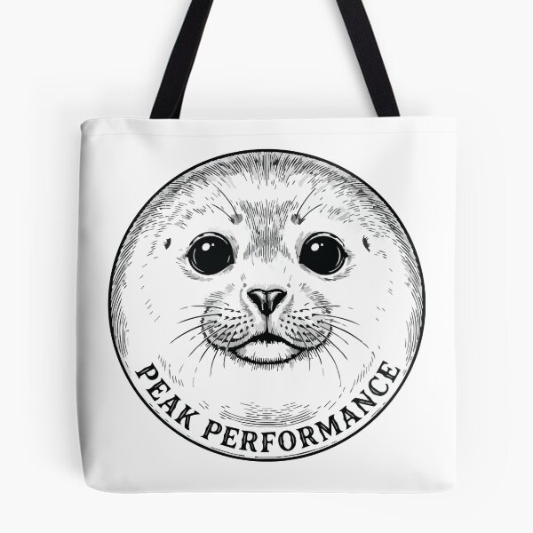 Item preview, Peak Performance Funny Baikal Seal Vintage Art Nerpa designed and sold by Arc2020.