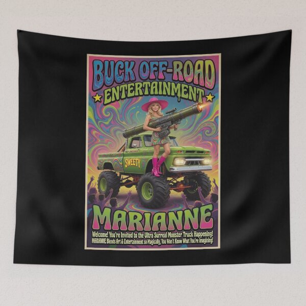 Item preview, Buck Off-Road: Psychedelic 60s - MARIANNE  designed and sold by PESCORAN.