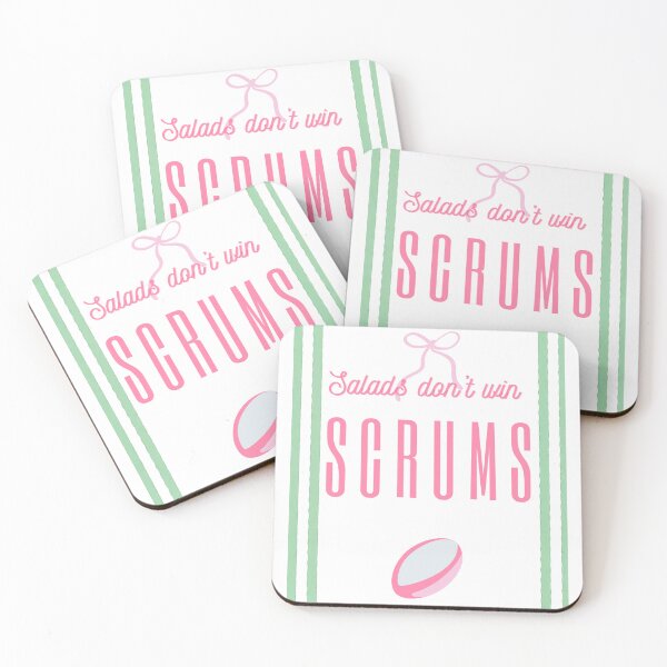Item preview, Salads don't win scrums poster designed and sold by Woodywish.