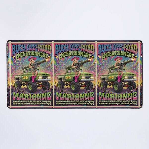 Item preview, Buck Off-Road: Psychedelic 60s - MARIANNE designed and sold by PESCORAN.
