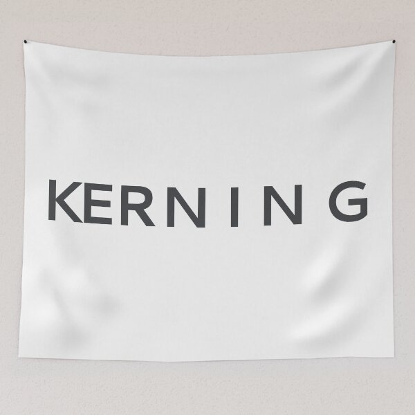 Item preview, Bad Kerning Typography Graphic Designer Joke Art designed and sold by drTerrens.