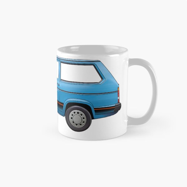 Item preview, blue 3 wheeled retro British car robin designed and sold by Theoldgirl900.