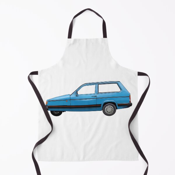 Item preview, blue 3 wheeled retro British car robin designed and sold by Theoldgirl900.