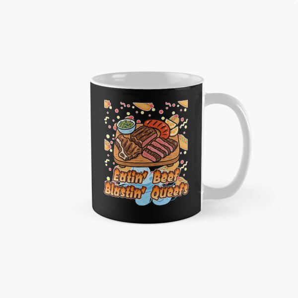 Item preview, Eatin Beef Blastin Queefs Funny Colorful Design For Woman designed and sold by DarkRelicStudio.
