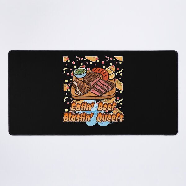 Item preview, Eatin Beef Blastin Queefs Funny Colorful Design For Woman designed and sold by DarkRelicStudio.