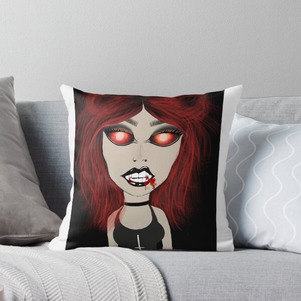 Item preview, demon girl designed and sold by bubble riot .