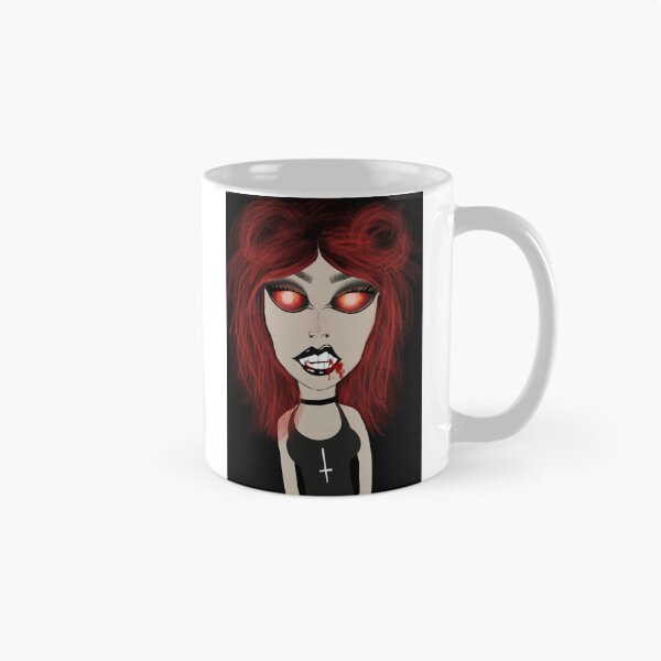 Item preview, demon girl designed and sold by bubble riot .