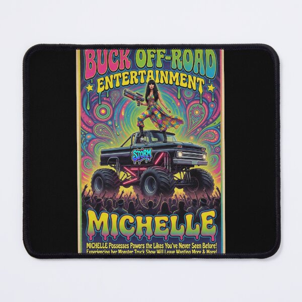 Item preview, Buck Off-Road: Psychedelic 60s - MICHELLE designed and sold by PESCORAN.