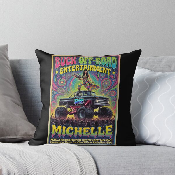 Item preview, Buck Off-Road: Psychedelic 60s - MICHELLE  designed and sold by PESCORAN.