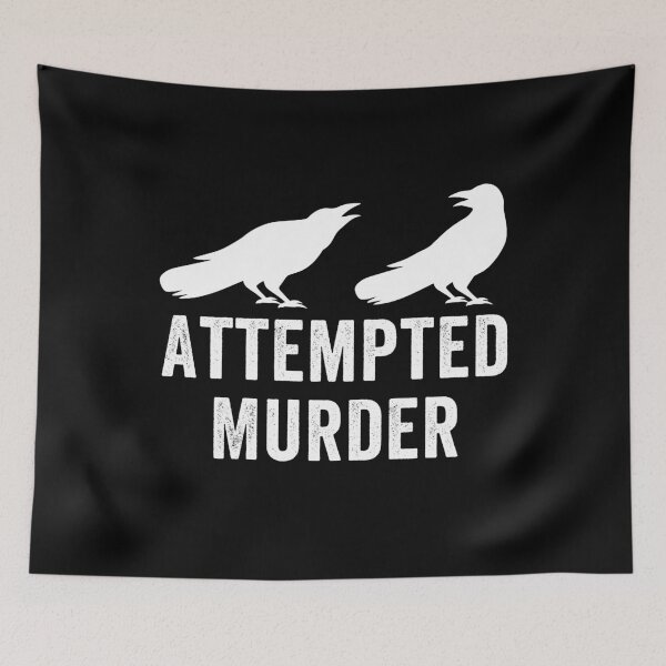 Item preview, Attempted Murder, True Crime Fan designed and sold by aponwao.
