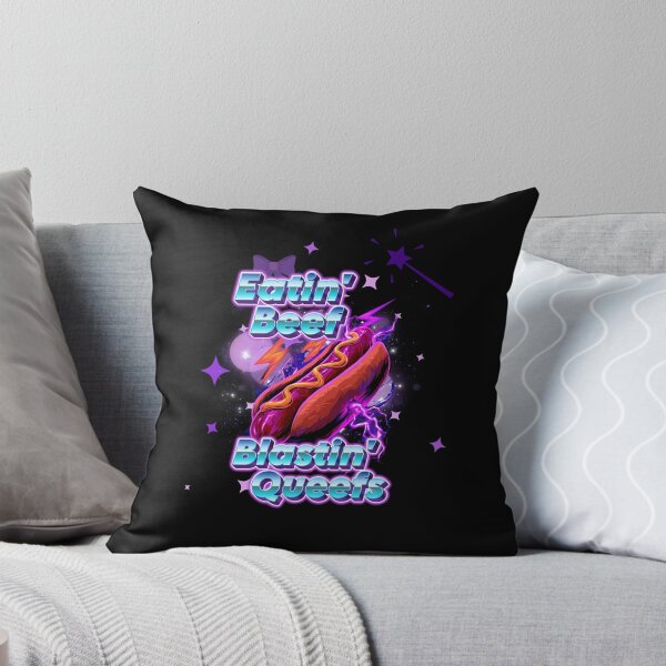 Item preview, Eatin Beef Blastin Queefs Funny Colorful Design For Woman designed and sold by DarkRelicStudio.