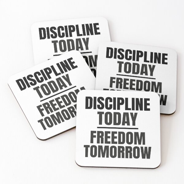 Item preview, DISCIPLINE TODAY- FREEDOM TOMORROW. designed and sold by Sed94.