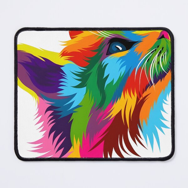 Item preview, Colorful Rainbow Dog Portrait designed and sold by FritschBryana.