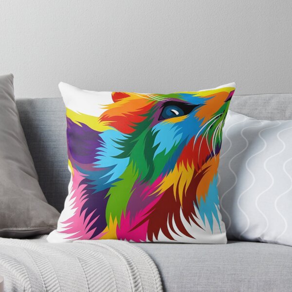 Item preview, Colorful Rainbow Dog Portrait designed and sold by FritschBryana.
