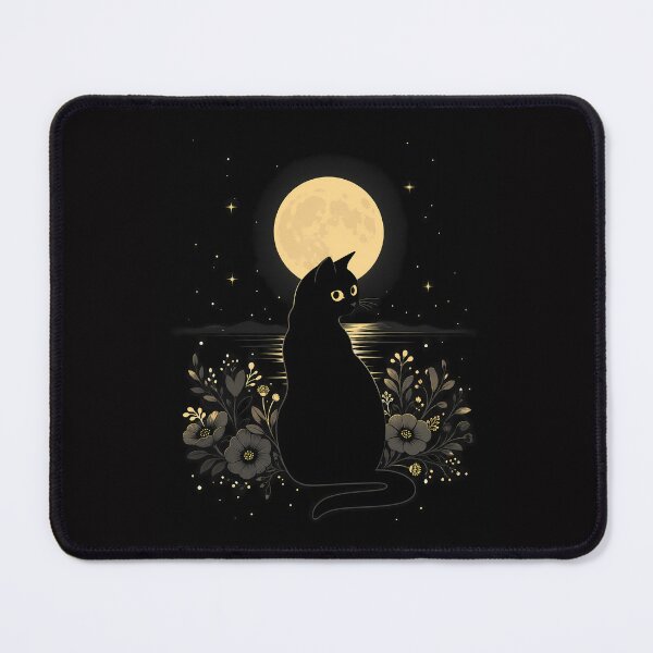 Item preview, Night Garden Cat designed and sold by PurrfectHome.